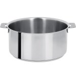 Casserole 20 cm inox mutine amovible 126350
