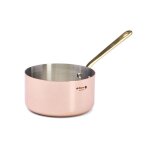 Casserole inocuivre en cuivre - inox queue laiton  16cm 129384