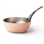 Sauteuse bombee cuivre prima matera 24 - new 130020