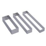 Cercle rectangle 8x2. 5x2. 5 cm 129222 Cercle rectangle 8x2. 5x2. 5 cm 129222