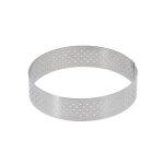 Cercle  tarte rond  bord droit en inox perfor air system haut. . . 129107