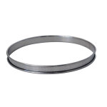 Cercle  tarte rond  bord roul en inox perfor air system haut. . . 129106