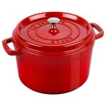 Cocotte haute 24 cm cerise 142412