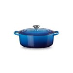 Cocotte ovale 29 cm azur 162372