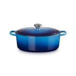 Cocotte ovale 31 cm azur 162373