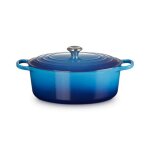 Cocotte ovale 33 cm azur 162374