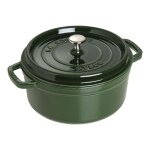 Cocotte ronde 26 cm basilic 142397