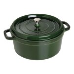 Cocotte ronde 28 cm basilic 142398