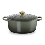 Cocotte ronde 28 cm thym bouton dor� 162400