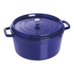 Cocotte ronde 30 cm bleu intense 142405 Cocotte ronde 30 cm bleu intense 142405