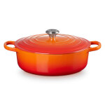 Cocotte ronde basse 24 cm volcanique 162212