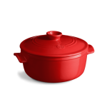 Cocotte ronde en céramique Ø 28, 5 cm rouge grand cru 281381 Cocotte ronde en céramique Ø 28, 5 cm rouge grand cru 281381