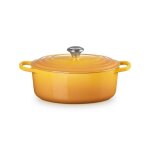 Cocotte signature en fonte émaillée ovale 29 cm nectar 162379 Cocotte signature en fonte émaillée ovale 29 cm nectar 162379