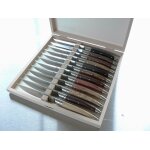 Coffret 12 couteaux thiers avantage bois assortis finition mat 255136 Coffret 12 couteaux thiers avantage bois assortis finition mat 255136