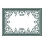 Coffret 2 sets de table depareillees vert 753937