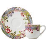 Coffret de 2 tasses & soucoupes caf millefleurs 750081