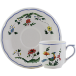 Coffret de 2 tasses & soucoupes caf oiseaux du paradis 752694