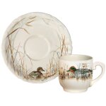 Coffret de 2 tasses & soucoupes café sologne 750709 Coffret de 2 tasses & soucoupes café sologne 750709