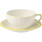 Coffret de 2 tasses & soucoupes djeuner filet citron 751623