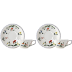 Coffret de 2 tasses & soucoupes djeuner oiseaux du paradis 752700