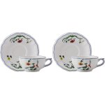 Coffret de 2 tasses & soucoupes th oiseaux du paradis 752704