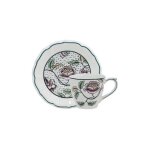 Coffret de 2 tasses & soucoupes th us dominote 751335