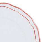 Coffret de 2 tasses & soucoupes th us filet corail 753511