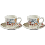 Coffret de 2 tasses & soucoupes th us posie 753743