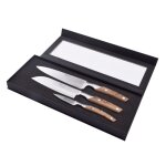 Coffret 3 couteaux le thiers - office, tranchelard, chef 20 255258