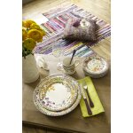 Coffret de 4 assiettes  canaps en faence bagatelle 750732