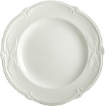 Coffret de 4 assiettes canaps rocaille blanc 752919