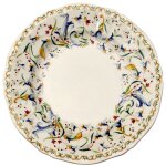 Coffret de 4 assiettes  canaps en faence toscana 750731