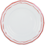 Coffret de 4 assiettes creuses filet corail 753475