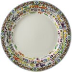 Coffret de 4 assiettes plates bagatelle 750753