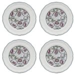 Coffret de 4 assiettes plates dominote 751297