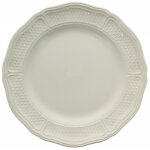 Coffret de 4 assiettes plates pont aux choux blanc 145152