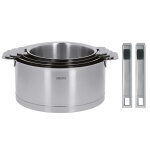 Coffret de 4 casseroles 14 à 20 cm avec 2 poignées inox strate am. . . 125882 Coffret de 4 casseroles 14 à 20 cm avec 2 poignées inox strate am. . . 125882