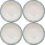 Coffret de 4 coupes filet bleu 751468 Coffret de 4 coupes filet bleu 751468