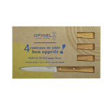 Coffret de 4 couteaux de table esprit sud en olivier 276051