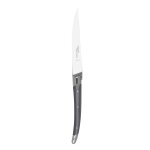 Coffret 6 couteaux laguiole avantage gris anthracite 255177