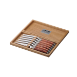 Coffret 6 couteaux laguiole prestige en bois de rose finition bri. . . 255156 Coffret 6 couteaux laguiole prestige en bois de rose finition bri. . . 255156