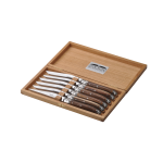 Coffret 6 couteaux laguiole prestige en pistachier finition brill. . . 255160 Coffret 6 couteaux laguiole prestige en pistachier finition brill. . . 255160