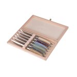 Coffret 6 couteaux mlange pastello 255183
