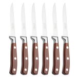 Coffret de 6 couteaux  steak chateaubriand naturel 253451