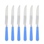 Coffret de 6 couteaux  steak newbridge bleu ciel 503274