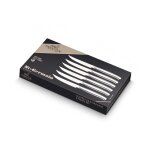 Coffret de 6 couteaux  steak saint germain tout inox brillant 199293