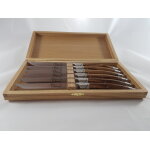 Coffret 6 couteaux thiers avantage en bois de serpent finition ma. . . 255148 Coffret 6 couteaux thiers avantage en bois de serpent finition ma. . . 255148