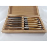 Coffret 6 couteaux thiers avantage en buis finition mat 255140 Coffret 6 couteaux thiers avantage en buis finition mat 255140