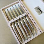 Coffret 6 couteaux thiers avantage en pistachier finition mat 255146 Coffret 6 couteaux thiers avantage en pistachier finition mat 255146
