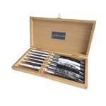 Coffret 6 couteaux thiers prestige cornes assorties 255176